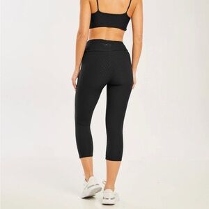 Booty by Brabants Vibrant Red Croco Skin Leggings